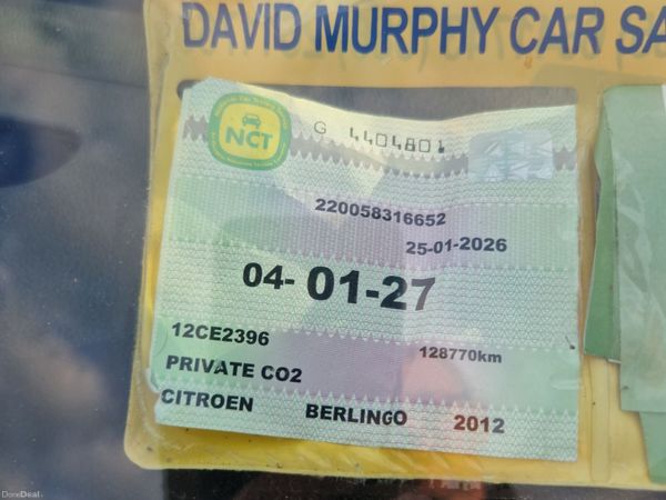 Citroen Berlingo Multispace MPV, Diesel, 2012, Blue