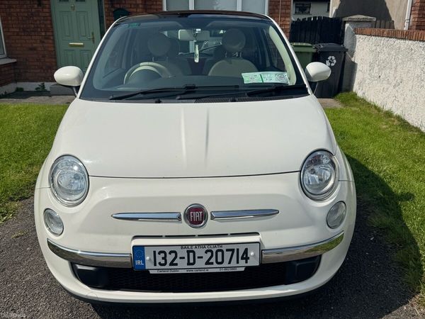 Fiat 500 Hatchback, Petrol, 2013, White