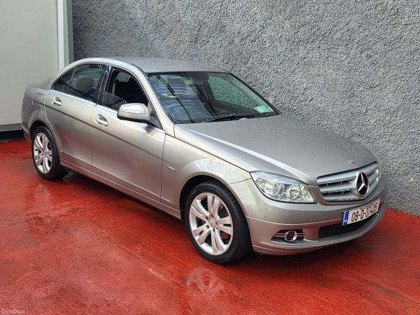 Mercedes-Benz C-Class Saloon, Petrol, 2008, Silver