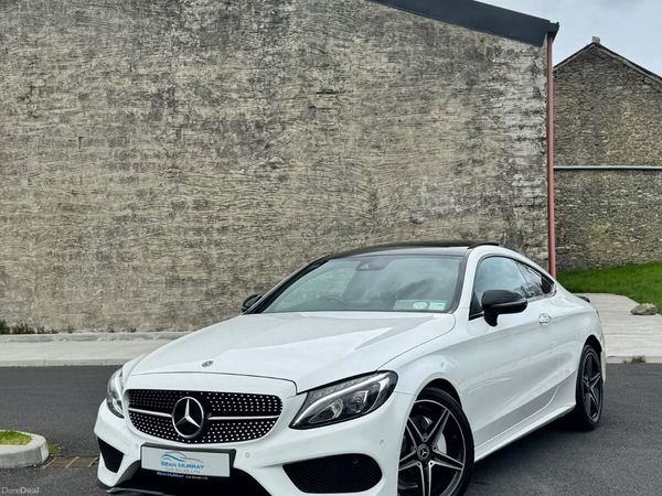 Mercedes-Benz C-Class Coupe, Diesel, 2017, White
