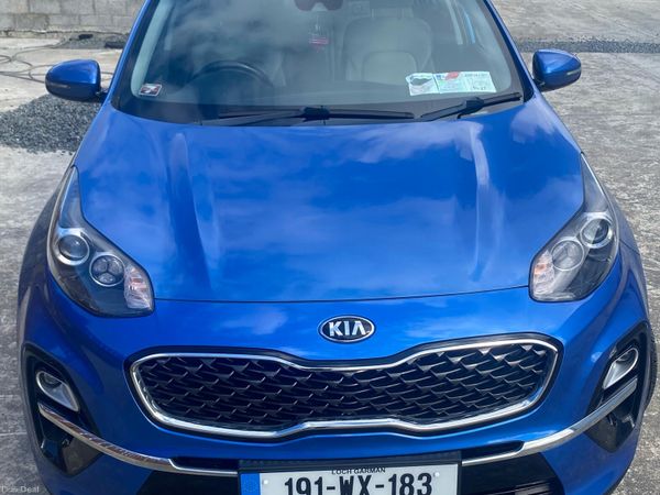 Kia Sportage SUV, Diesel, 2019, Blue