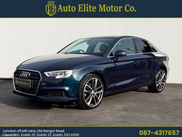 Audi A3 Saloon, Petrol, 2018, Blue