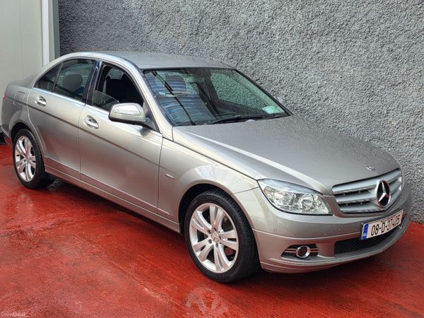 Mercedes-Benz C-Class Saloon, Petrol, 2008, Silver