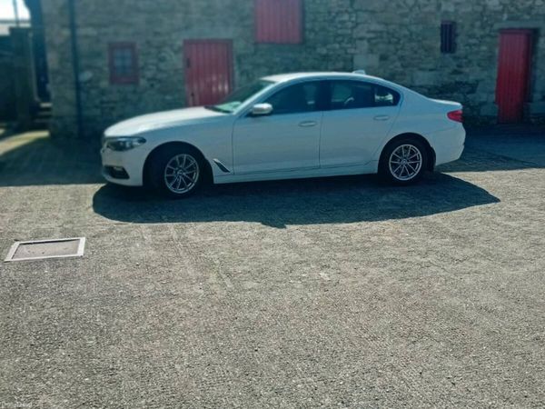BMW 5-Series Saloon, Diesel, 2017, White