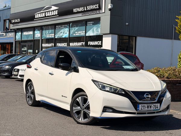 Nissan Leaf Hatchback, Electric, 2021, White