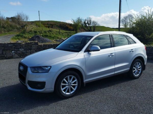 Audi Q3 SUV, Diesel, 2013, Silver