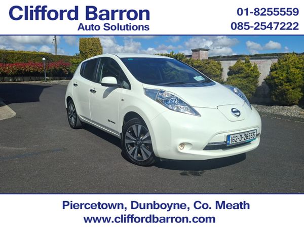 Nissan Leaf Hatchback, Electric, 2016, White