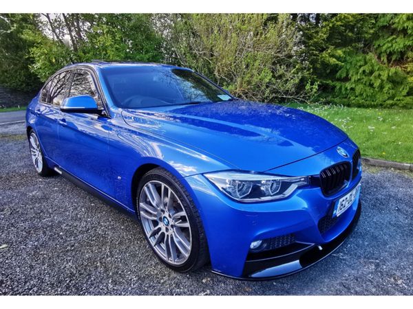 BMW 3-Series Saloon, Petrol Plug-in Hybrid, 2016, Blue
