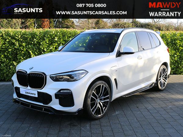 BMW X5 SUV, Petrol Hybrid, 2021, White