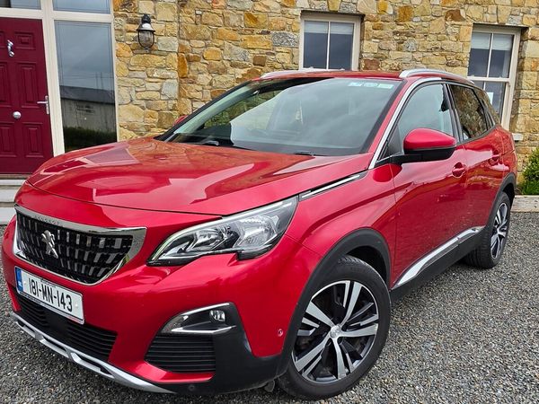 Peugeot 3008 MPV, Diesel, 2018, Red