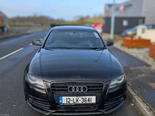 Audi A4 Saloon, Diesel, 2012, Black