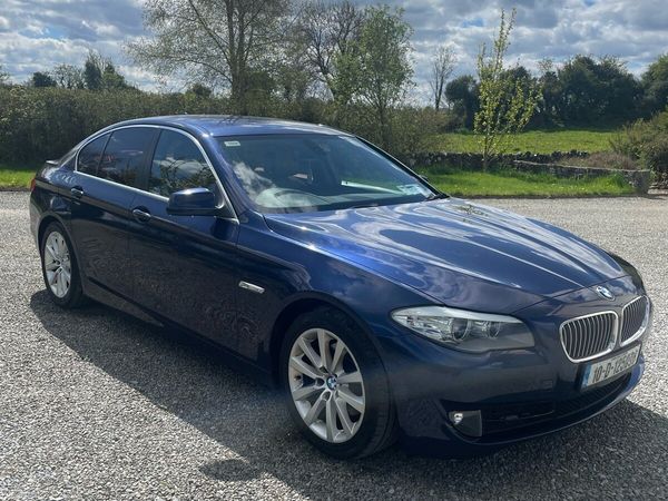 BMW 5-Series Saloon, Diesel, 2010, Blue