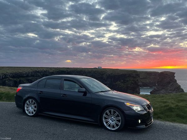 BMW 5-Series Saloon, Diesel, 2009, Black