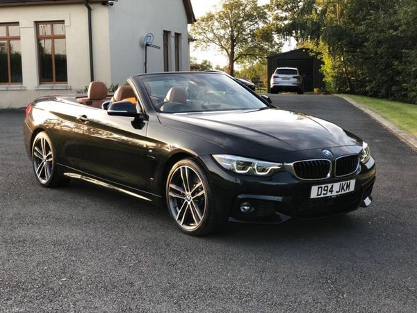 BMW 4-Series Convertible, Diesel, 2017, Black