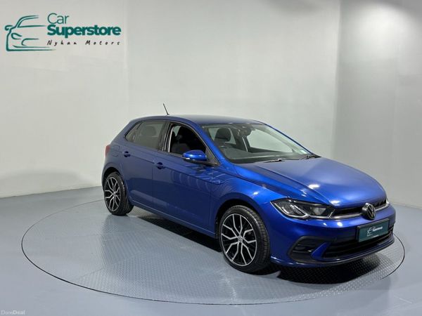 Volkswagen Polo Hatchback, Petrol, 2022, Blue