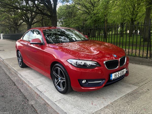BMW 2-Series Coupe, Diesel, 2015, Red