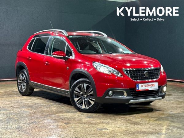 Peugeot 2008 SUV, Petrol, 2017, Red