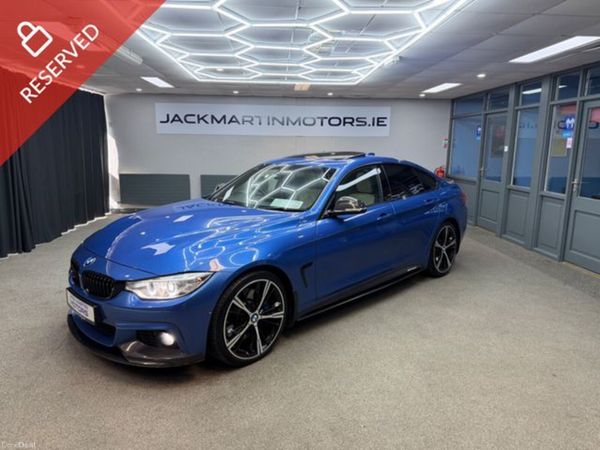 BMW 4-Series Saloon, Diesel, 2016, Blue