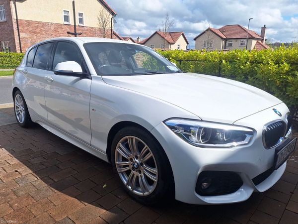 BMW 1-Series Hatchback, Petrol, 2017, White