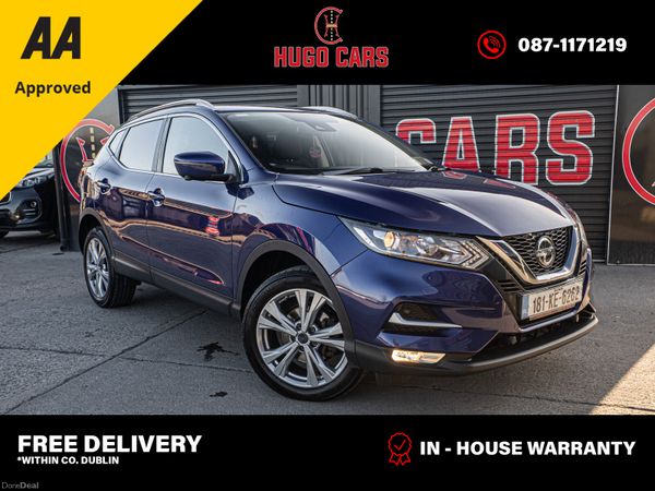 Nissan Qashqai Hatchback, Diesel, 2018, Blue