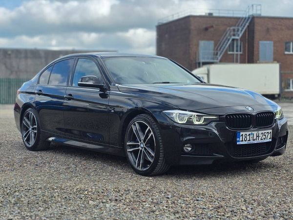 BMW 3-Series Saloon, Diesel, 2018, Black