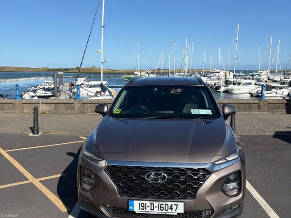 Hyundai Santa Fe SUV, Diesel, 2019, Brown