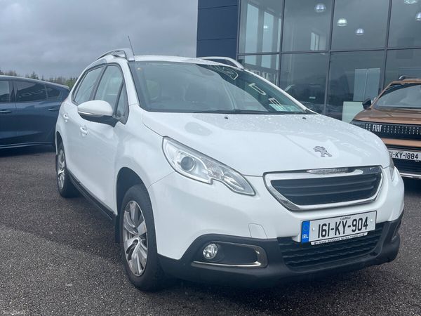 Peugeot 2008 SUV, Petrol, 2016, White
