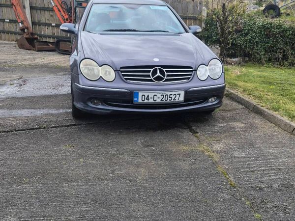 Mercedes-Benz CLK Coupe, Petrol, 2004, Blue
