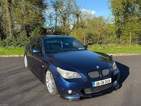 BMW 5-Series Saloon, Diesel, 2008, Blue