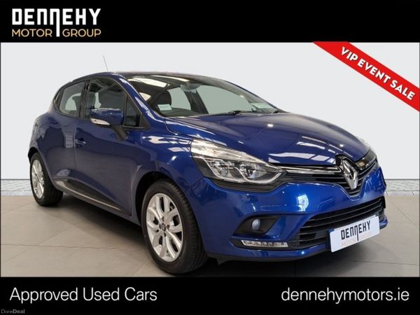 Renault Clio Hatchback, Petrol, 2018, Blue