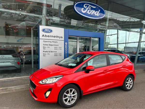Ford Fiesta Hatchback, Petrol, 2018, Red