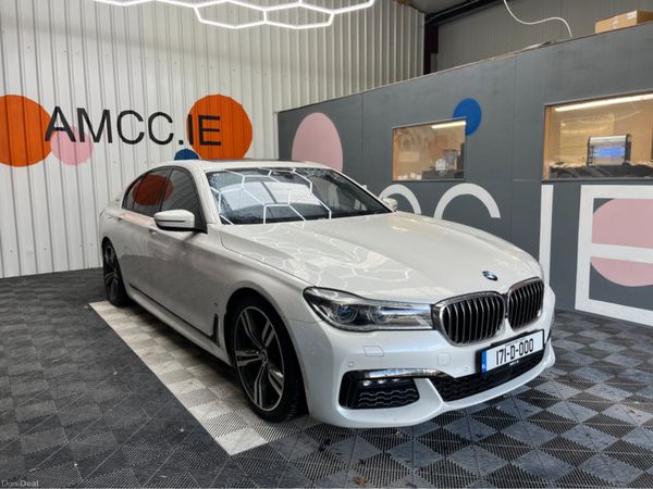 BMW 7-Series Saloon, Petrol Plug-in Hybrid, 2017, White