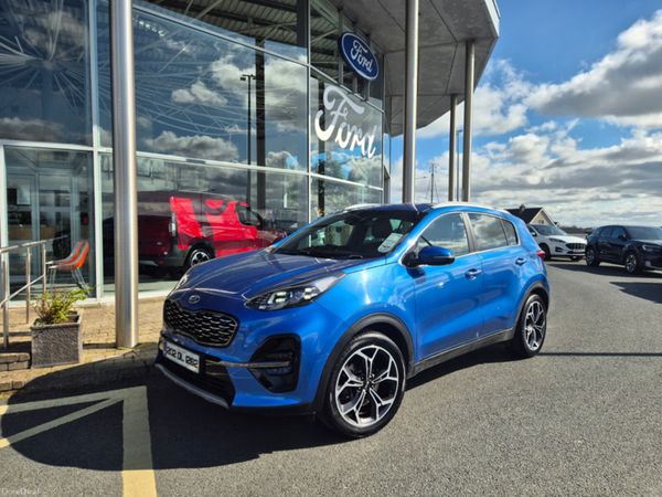 Kia Sportage MPV, Diesel Hybrid, 2020, Blue