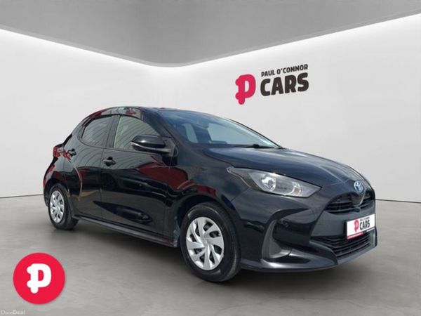 Toyota Yaris Hatchback, Petrol Hybrid, 2020, Black