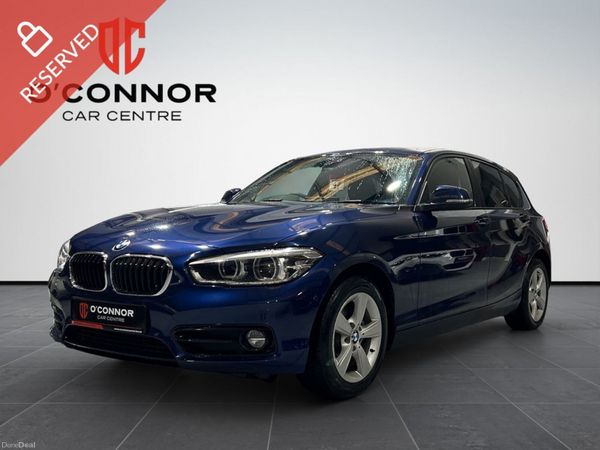 BMW 1-Series Hatchback, Diesel, 2016, Blue