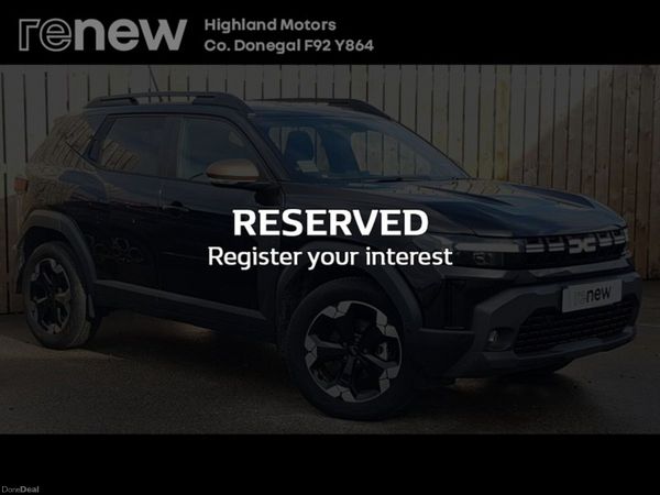 Dacia Duster SUV, Petrol Hybrid, 2026, Black