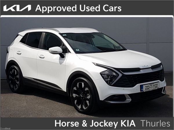 Kia Sportage SUV, Petrol Plug-in Hybrid, 2022, White