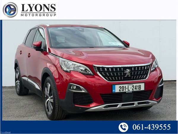 Peugeot 3008 MPV, Diesel, 2020, Red