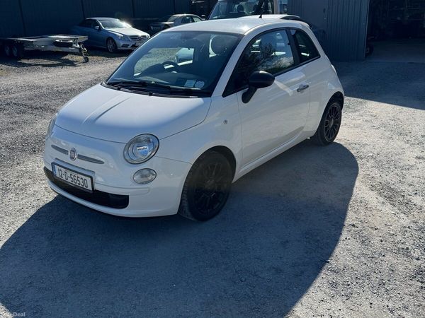 Fiat 500 Hatchback, Petrol, 2012, White