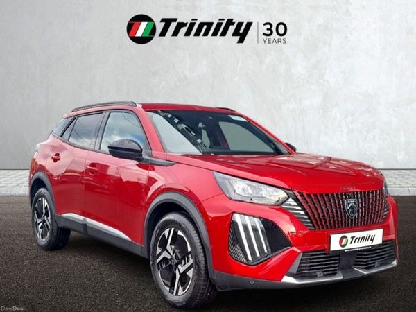 Peugeot 2008 SUV, Petrol Hybrid, 2026, Red