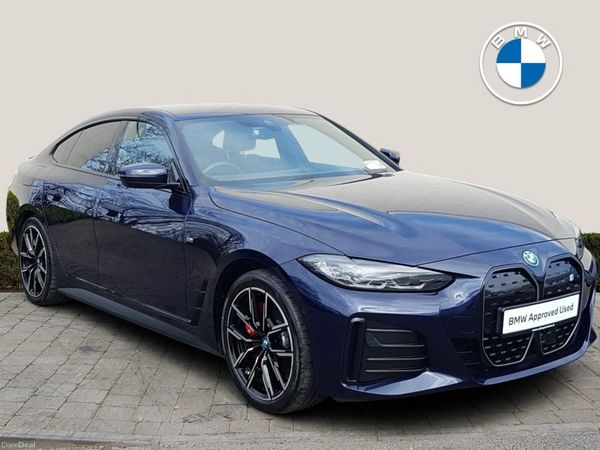 BMW i4 Saloon, Electric, 2023, Blue