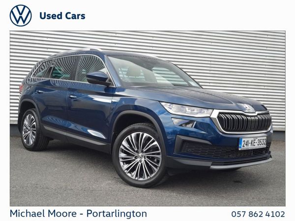 Skoda Kodiaq SUV, Diesel, 2024, Blue