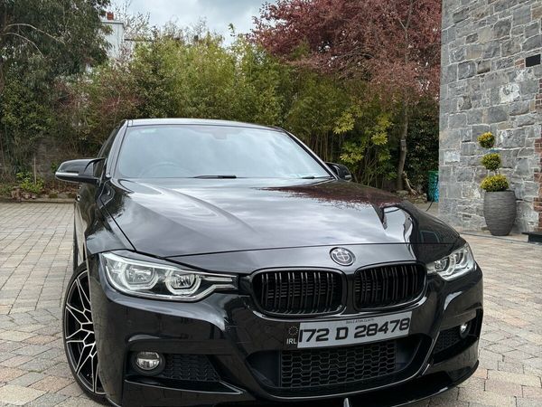 BMW 3-Series Saloon, Petrol Plug-in Hybrid, 2017, Black