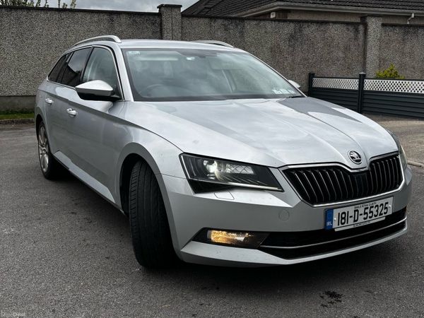 Skoda Superb Estate, Diesel, 2018, Silver