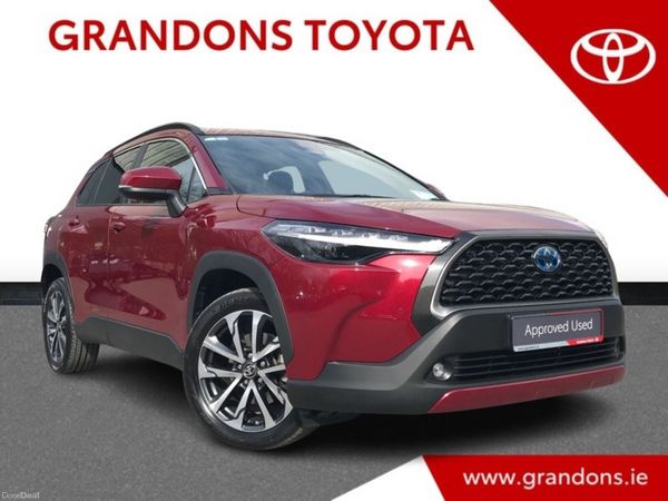 Toyota Corolla Cross Hatchback, Petrol Hybrid, 2024, Red