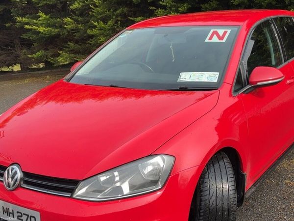 Volkswagen Golf Estate, Diesel, 2013, Red