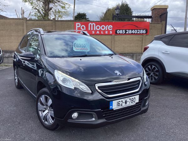 Peugeot 2008 SUV, Diesel, 2016, Black