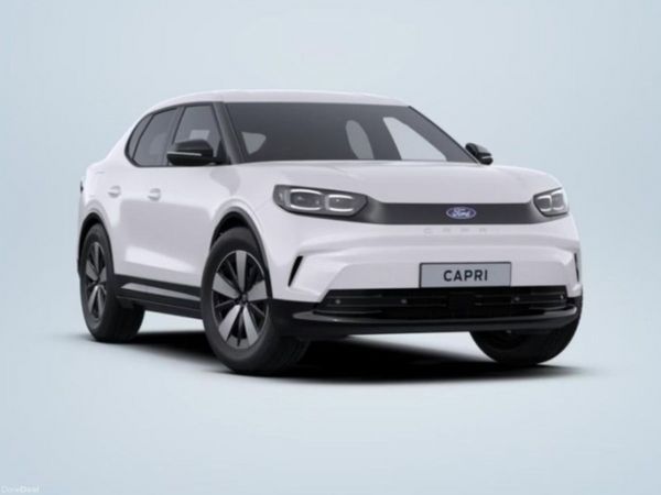 Ford Capri SUV, Electric, 2026, White