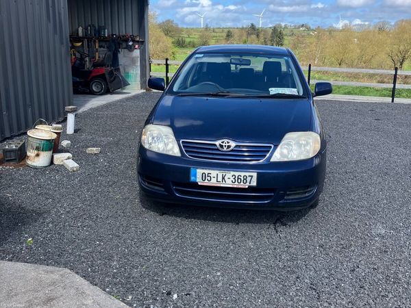 Toyota Corolla Saloon, Petrol, 2005, Blue