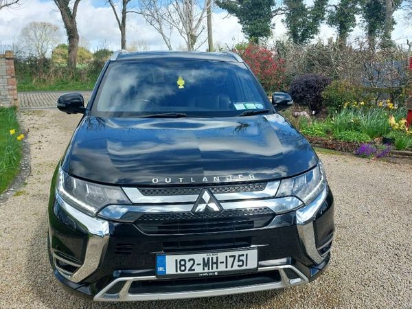 Mitsubishi Outlander SUV, Petrol Plug-in Hybrid, 2018, Black